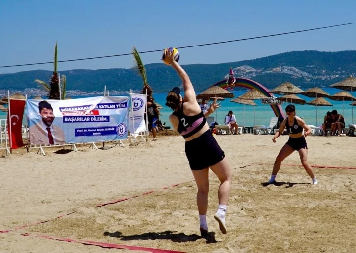 Plaj Voleybolu Türkiye Şampiyonası, Didim’de başladı
