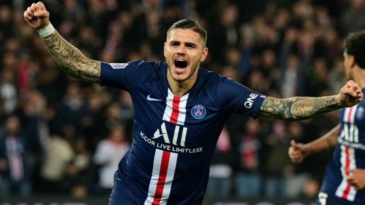 PSG forması giyen yıldız forvet Mauro Icardi, Galatasaray'da forma giymek istediğini belirtti