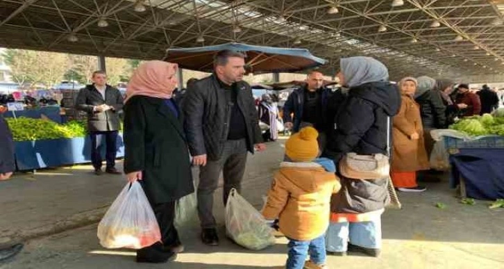 Pursaklar Belediyesi’nden ilçedeki afetzedelere ziyaret