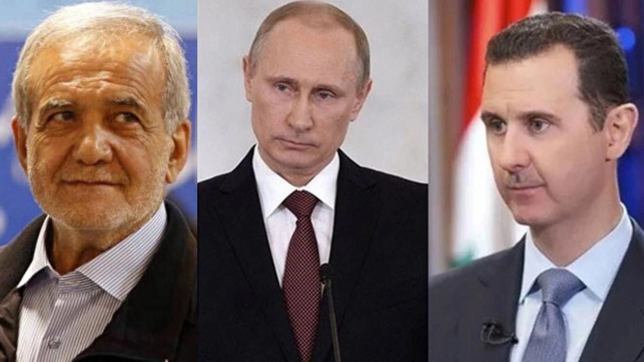 Putin ve Pezeşkiyan telefonda anlaştı! Esad'a koşulsuz destek kararı