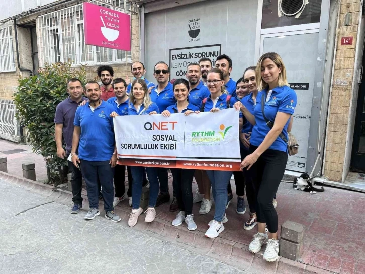 QNET, evsiz ve yoksul bireylere gıda dağıtımı çalışmalarında yer aldı
