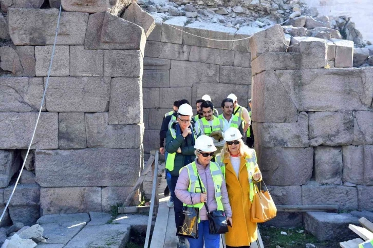 "Ankara Miras Şantiye Gezileri" yoğun ilgi görüyor
