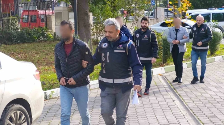 "Kafes" operasyonunda yakalanan 3 kişi adliyeye sevk edildi
