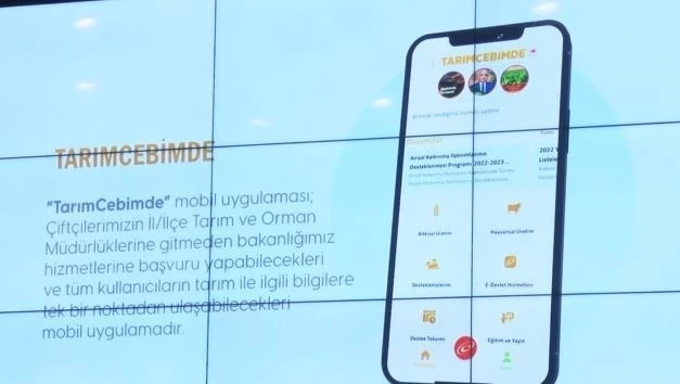 "TarımCebimde" mobil uygulaması üreticilerin işini kolaylaştıracak
