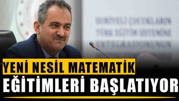 "Yeni nesil matematik" eğitimleri başlatıyor