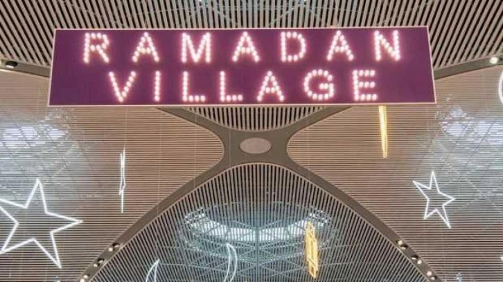 Ramazan’ın ruhu bu yıl İGA İstanbul Havalimanı’nın dışına taşıyor