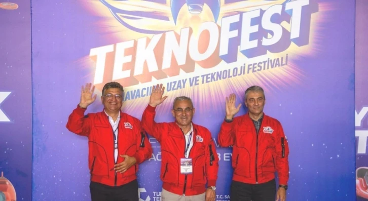 Rektör Kızıltoprak, DPÜ’nün Teknofest standında
