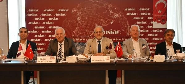 Rektör Yüksek, ANSİAD'ın konuğu 