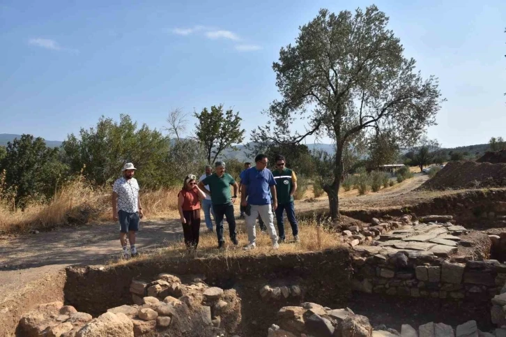 Reşitköy Barajı’ndaki antik kent kurtarma çalışmaları devam ediyor
