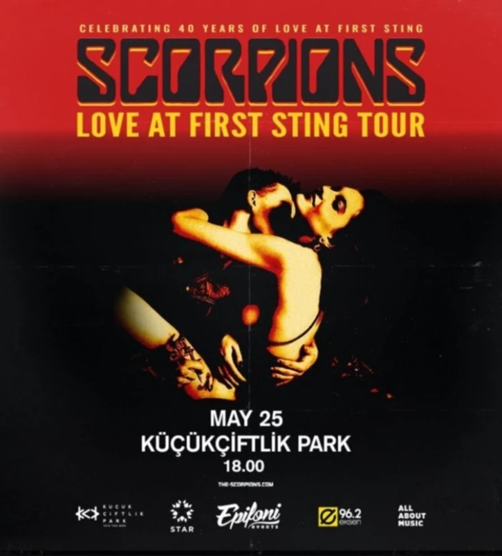 Rock efsanesi Scorpions 8 yıl aradan sonra İstanbul’a geliyor
