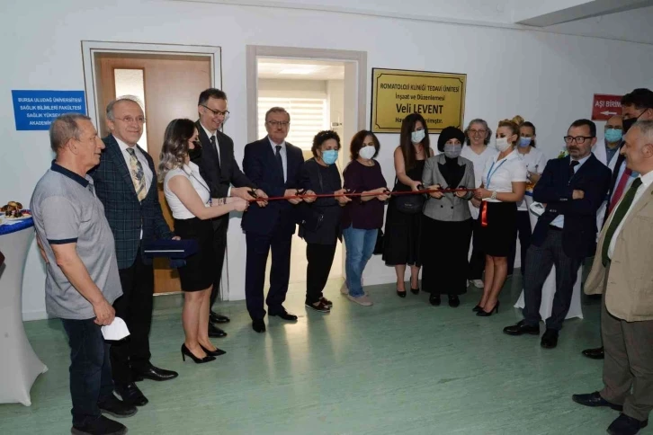 Romatoloji Kliniği, hayırsever desteği ile modern tedavi ünitesini hizmete aldı
