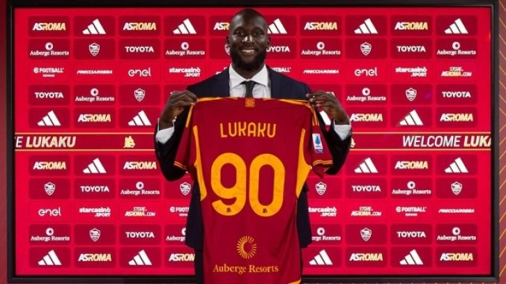 Romelu Lukaku resmen Roma'da