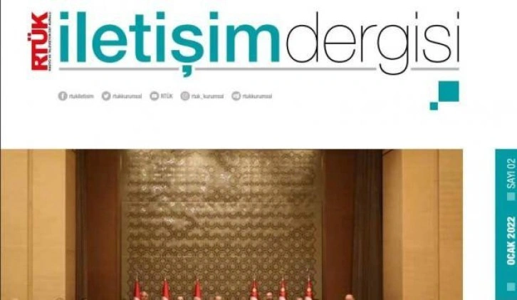 RTÜK İletişim Dergisi'nin ikinci sayısı yayında