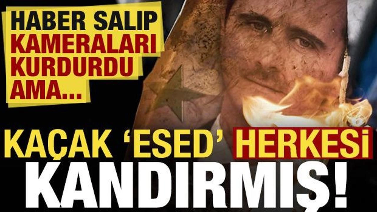 Rusya'ya kaçan Esed herkesi kandırmış! Haber salıp kameraları kurdurdu ama...