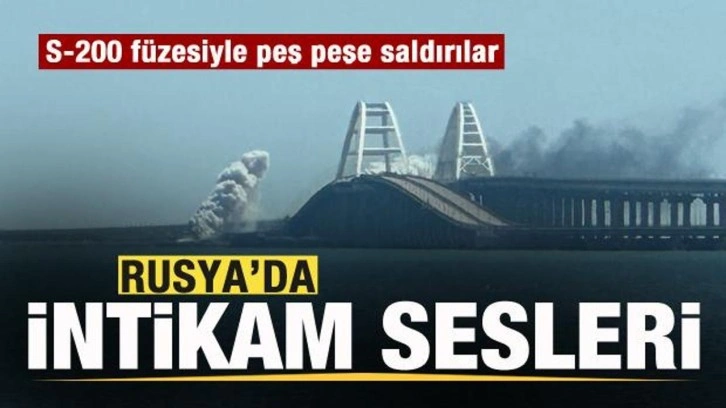 S-200 füzesiyle peş peşe saldırılar! Rusya intikama hazırlanıyor