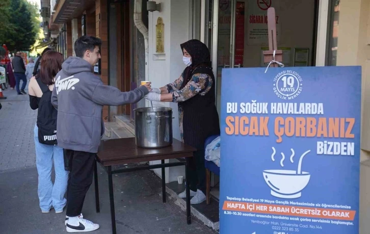 Sabah çorbaları Tepebaşı’ndan
