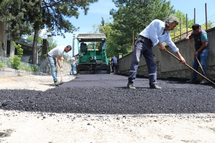 Safranbolu’da 2022 de 9 bin ton asfalt yapıldı
