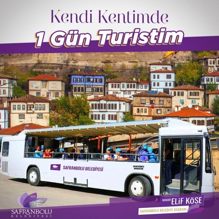 Safranbolu’da “Kendi Kentimde 1 Gün Turistim” uygulaması başlıyor
