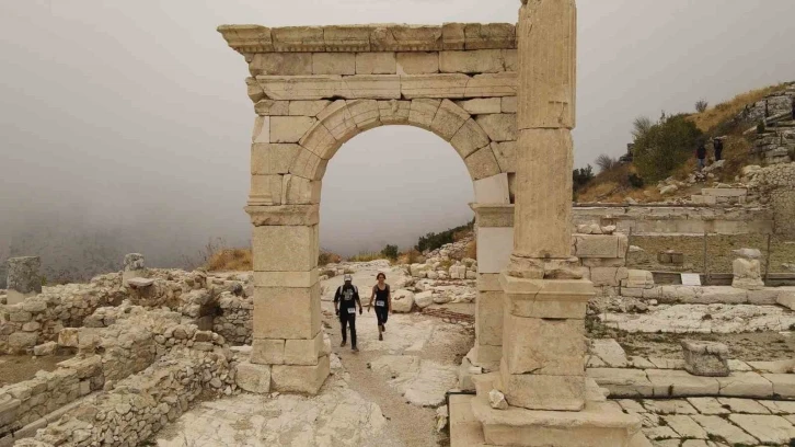 Sagalassos Antik Kenti uluslararası yarışmaya ev sahipliği yaptı
