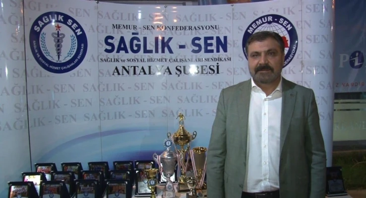 Sağlık çalışanları futbol turnuvası sona erdi
