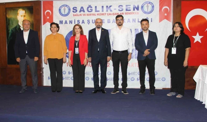 Sağlık Sen Manisa Şubesinde Mustafa Irgatoğlu yeniden başkan
