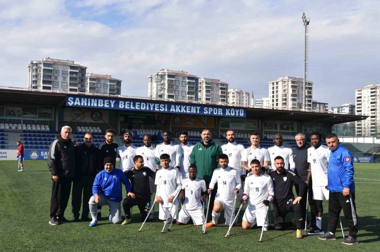 Şahinbey Ampute’den 1-0’lık galibiyet