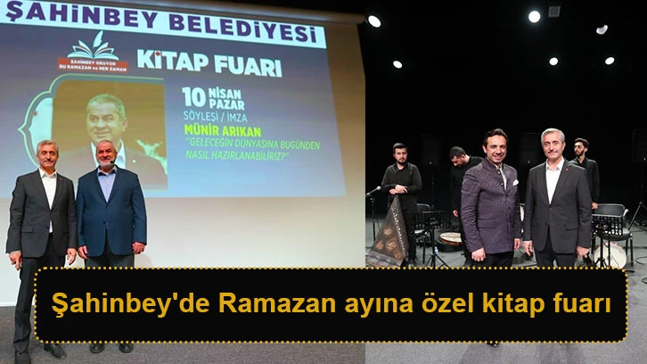 Şahinbey'de Ramazan ayına özel kitap fuarı