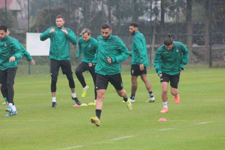 Sakaryaspor, Boluspor hazırlıklarını sürdürdü
