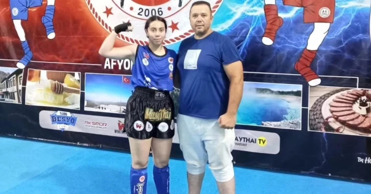 Salihlili genç sporcu, Muaythai Milli Takımı’na seçildi
