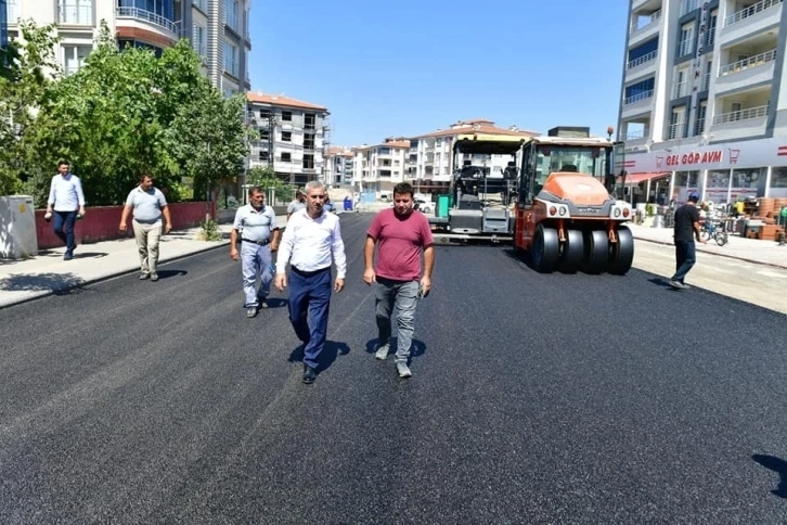 Samanlı’da yol çalışmaları devam ediyor
