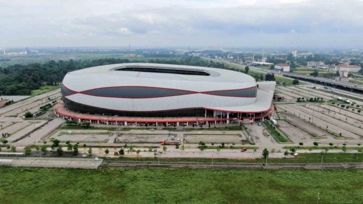 Samsun 19 Mayıs Stadı milli maça hazırlanıyor