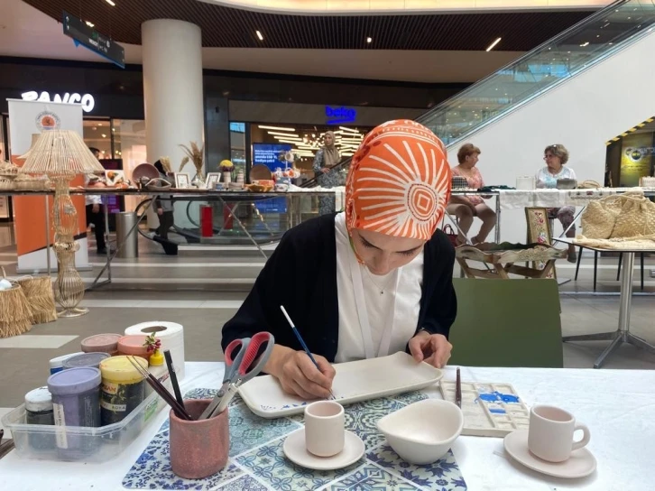 Samsun’da Aile Yaşam Merkezleri kursiyerlerinden sergi
