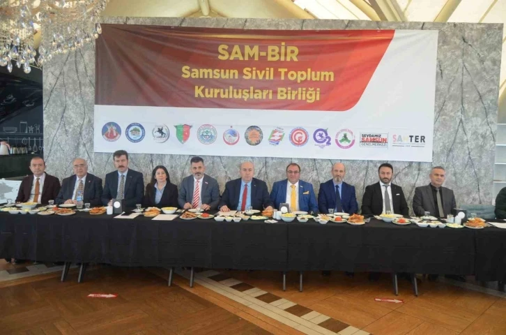 Samsun’da hemşehri dernekleri SAM-BİR çatısı altında birleşti
