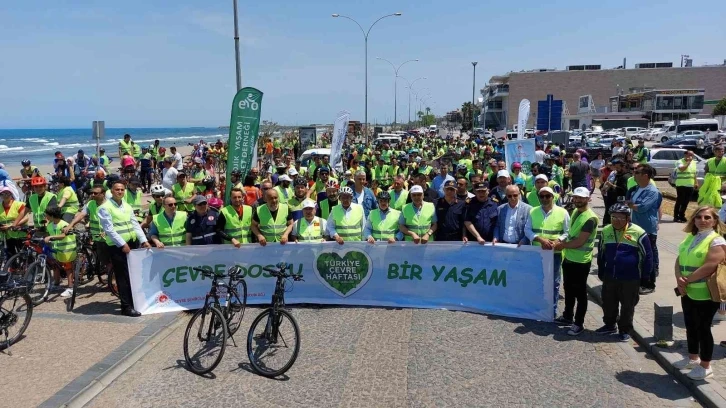 Samsun’da "Çevre Dostu Bir Yaşam" için bisiklet turu düzenlendi
