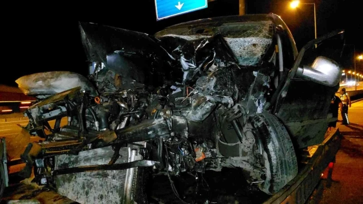 Samsun’da trafik kazası: 1 yaralı
