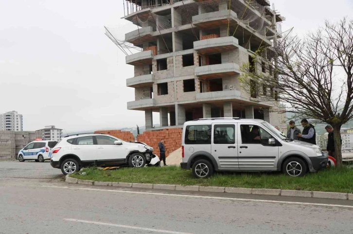 Samsun’da trafik kazası: 2 yaralı
