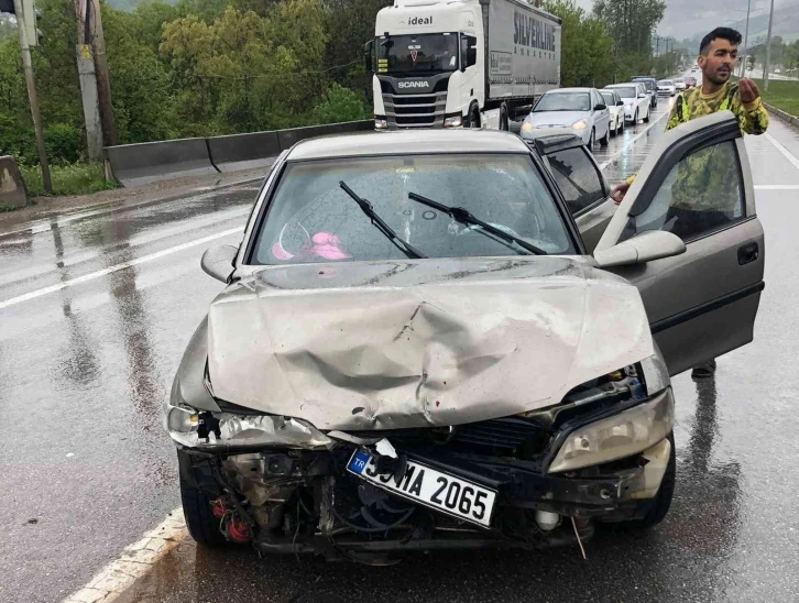 Samsun’da trafik kazası: 3 yaralı
