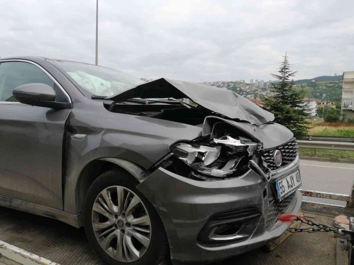 Samsun’da trafik kazası: 4 yaralı
