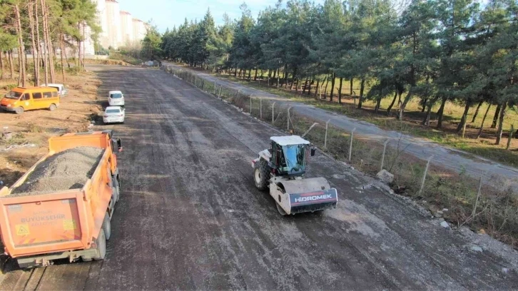 Samsun’da trafik yoğunluğunu azaltacak yeni bir yol yapılıyor
