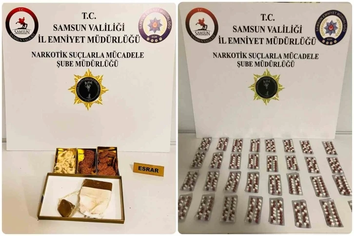 Samsun’da uyuşturucu ile etkin mücadele
