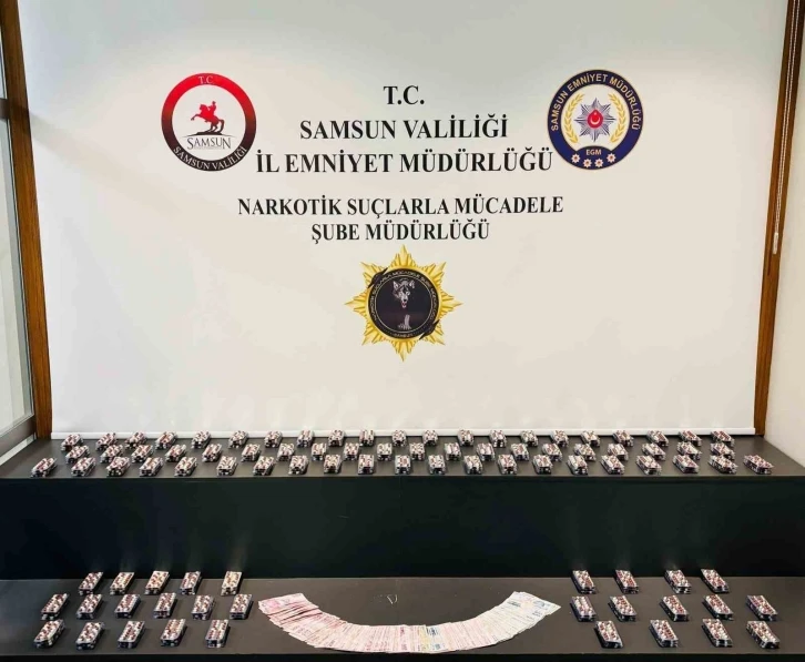 Samsun’da uyuşturucu operasyonu: 3 gözaltı
