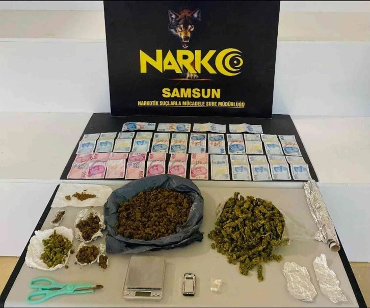 Samsun’da uyuşturucu operasyonu: 3 gözaltı
