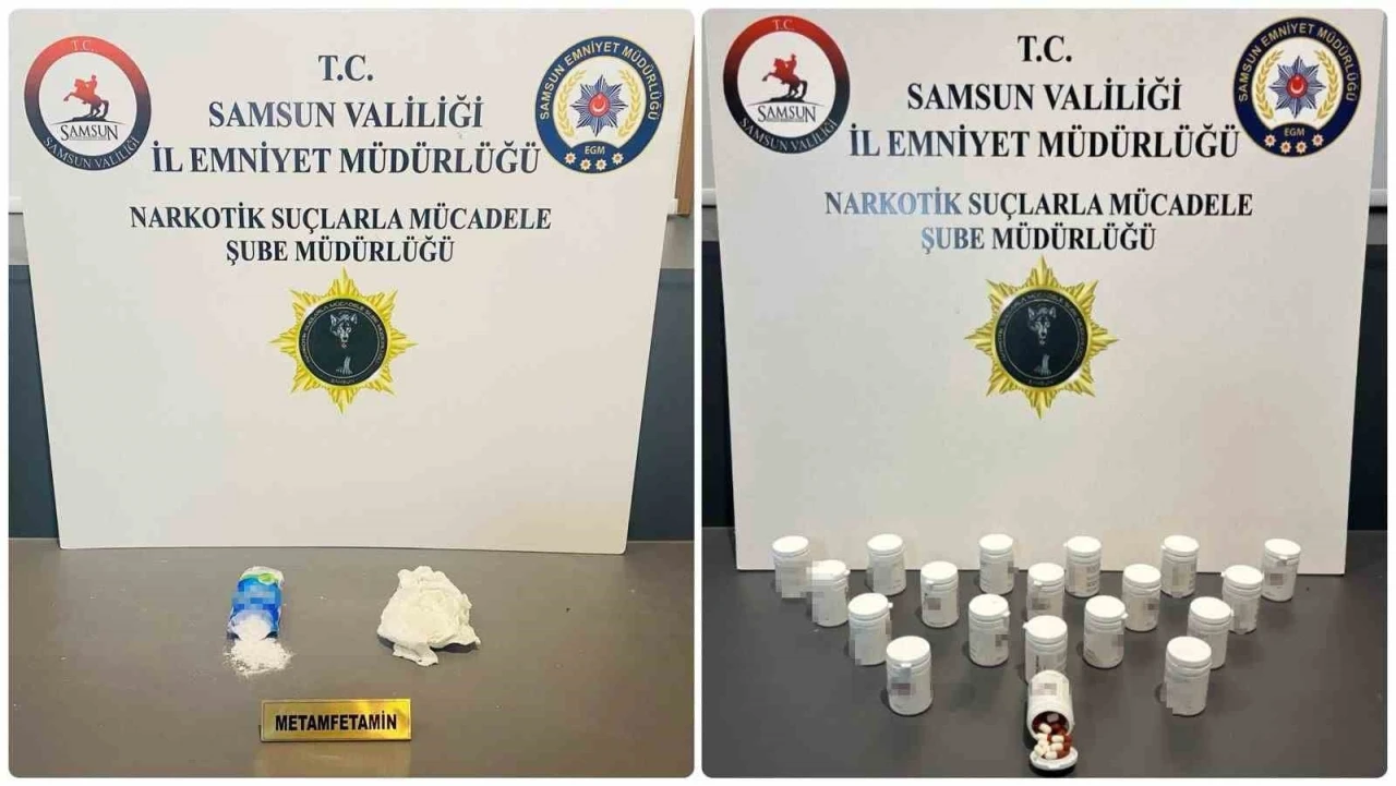 Samsun’da uyuşturucu operasyonu: 3 gözaltı
