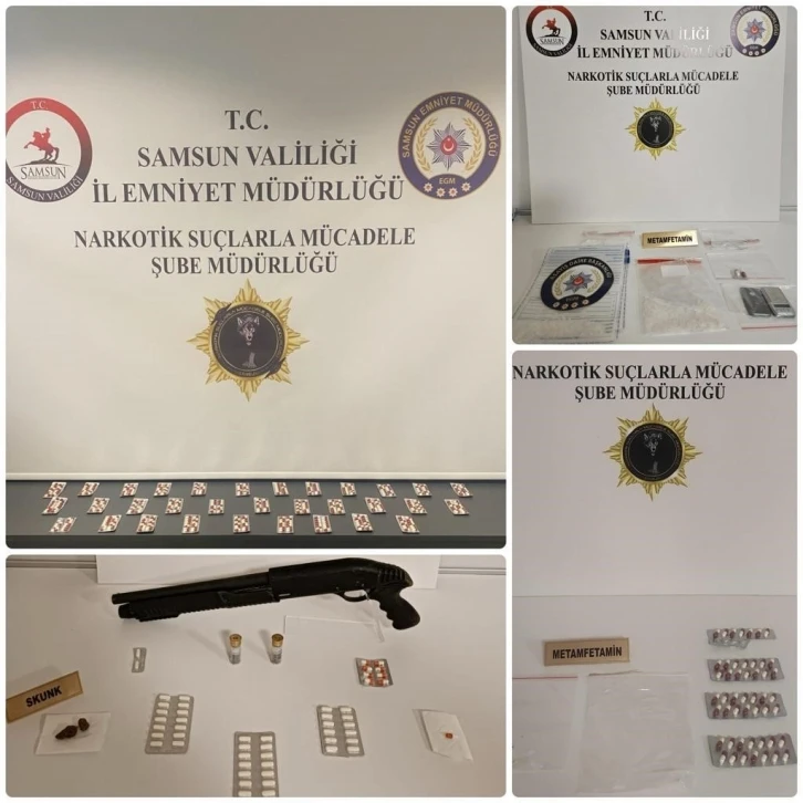 Samsun’da uyuşturucu tacirlerine operasyon: 33 gözaltı
