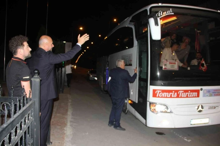 Samsun’dan Ağrı’ya hayalleri gerçekleştirmek için yola çıktılar
