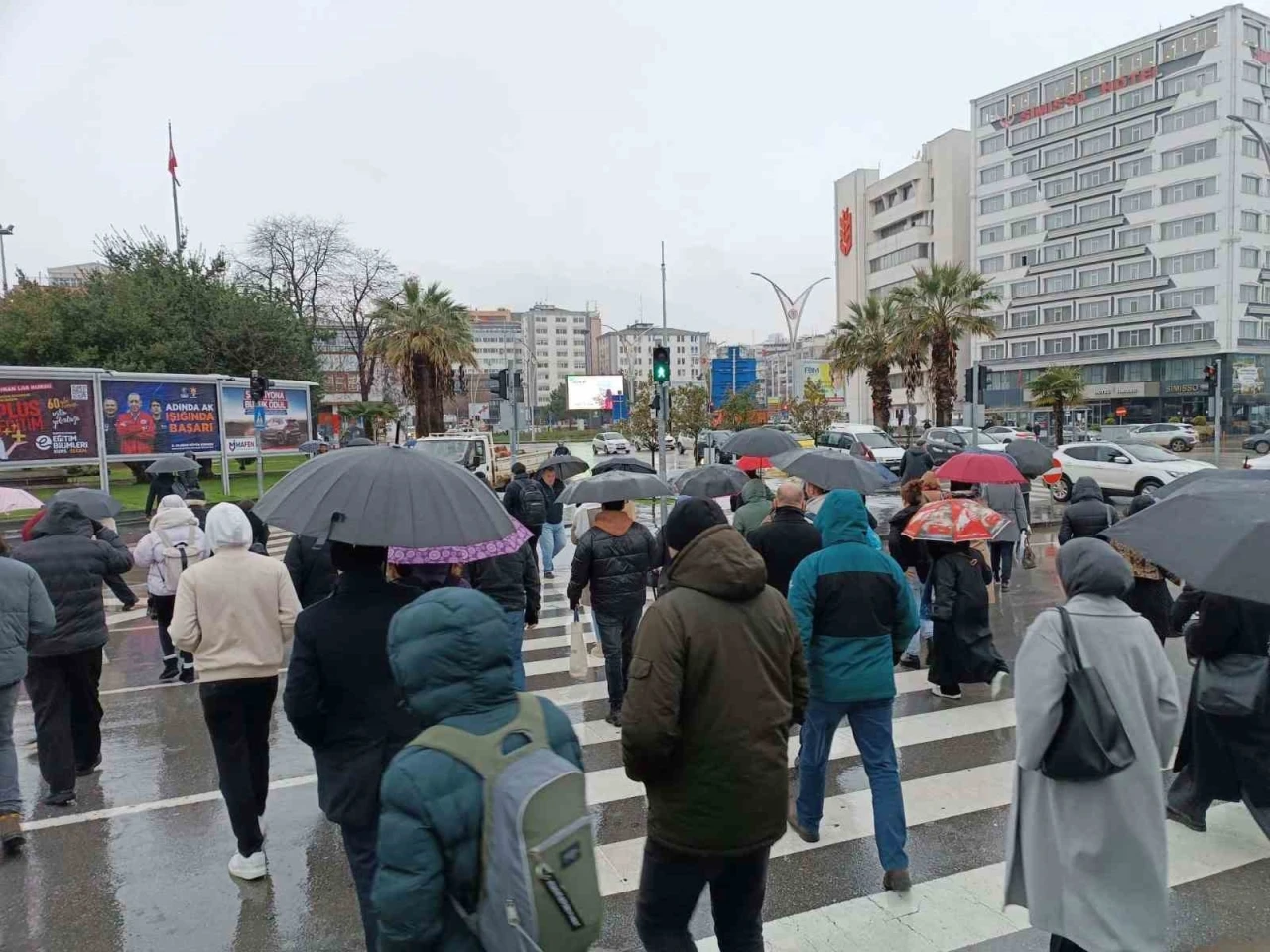 Samsun, en çok yağış alan 6. il oldu
