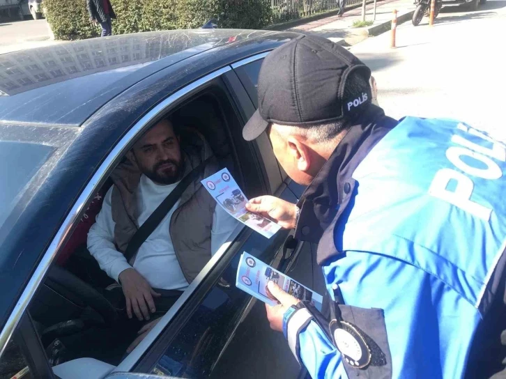 Samsun polisinden "Bu Yolda Hep Birlikteyiz Projesi"
