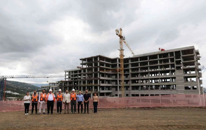 Samsun Şehir Hastanesi yüzde 55’e ulaştı
