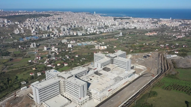 Samsun Şehir Hastanesinin yüzde 85’i tamamlandı: Bölgenin sağlık üssü olacak
