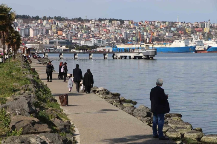 Samsun şubat ayında 23,6 dereceyi gördü
